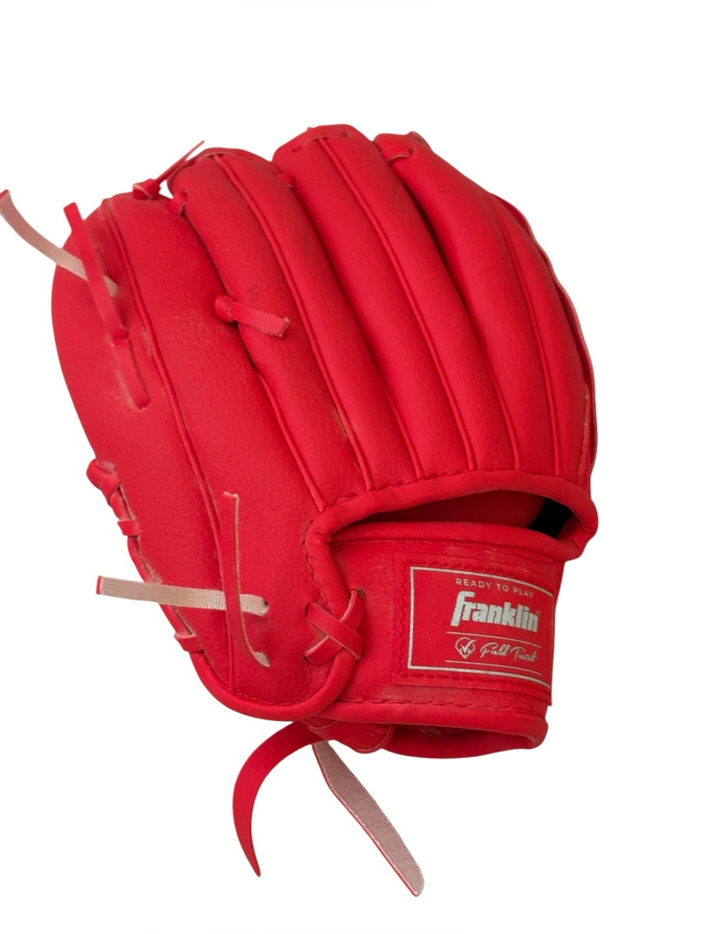Franklin Sports Ready to Play RTP Red Baseball Glove Youth 22467-9"